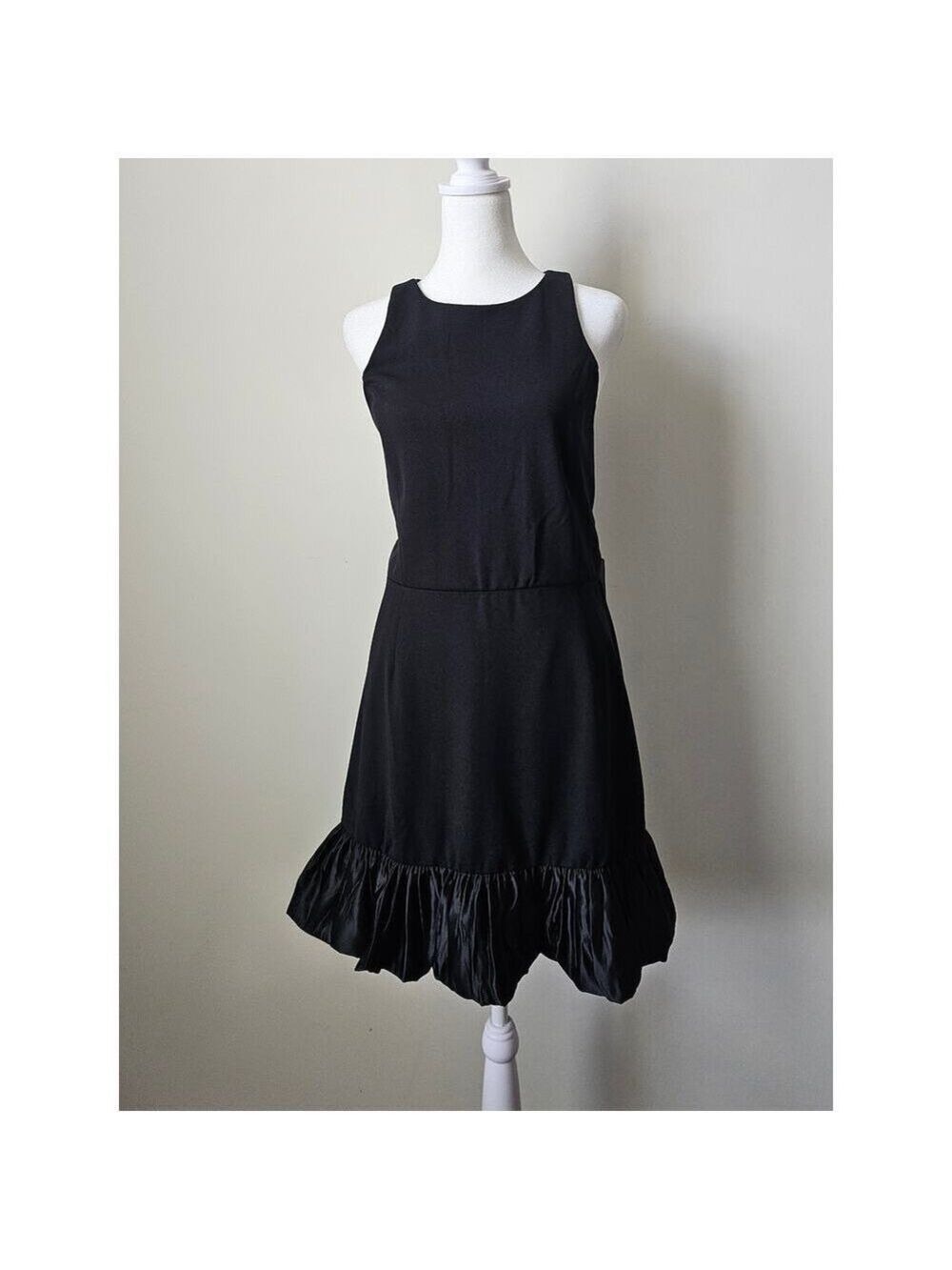 Laundry by Shelli Segal Black Fit & Flare Dress Size 12 - Picture 7 of 7